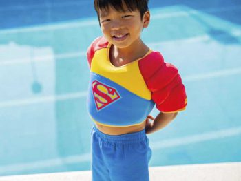 جلیقه شنا کودکان زاگز مدل wing vest ring Super Man