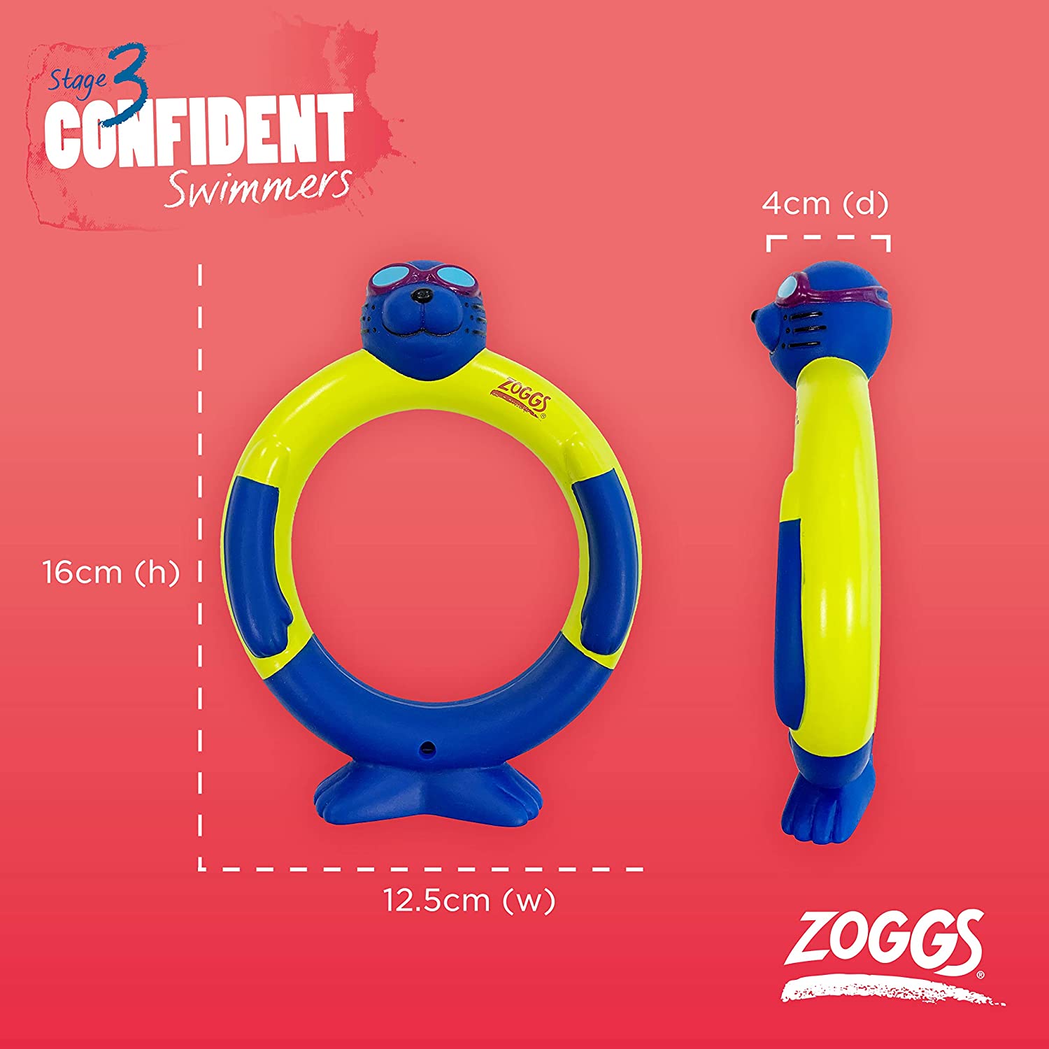 بازی داخل آب کودکان زاگز مدل ZOGGY DIVE RINGS