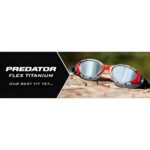 عینک شنا زاگز مدل Predator Felex Titanium