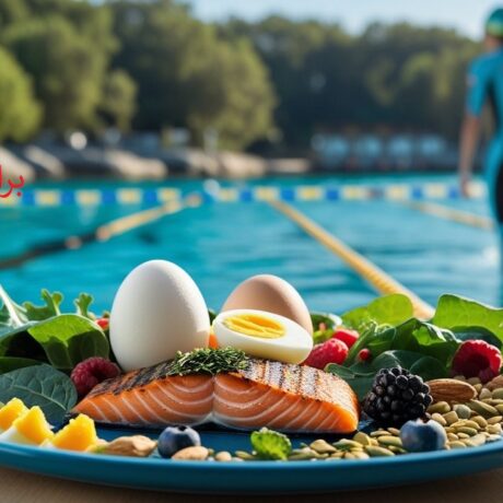 راهنمای 10 مرحله‌ای برای تغذیه مناسب شناگران | کلید عملکرد اوج