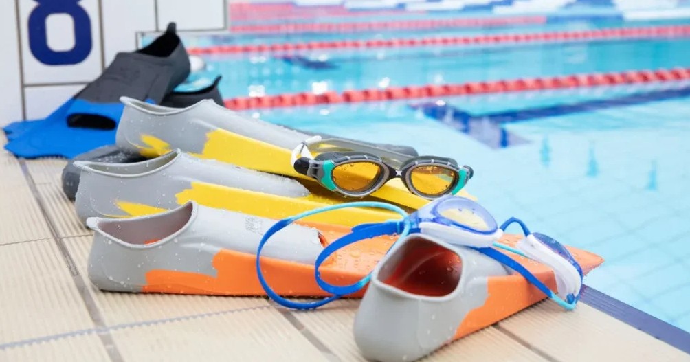 انتخاب تجهیزات شنا