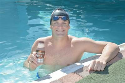 تغذیه شناگران حرفه‌ای