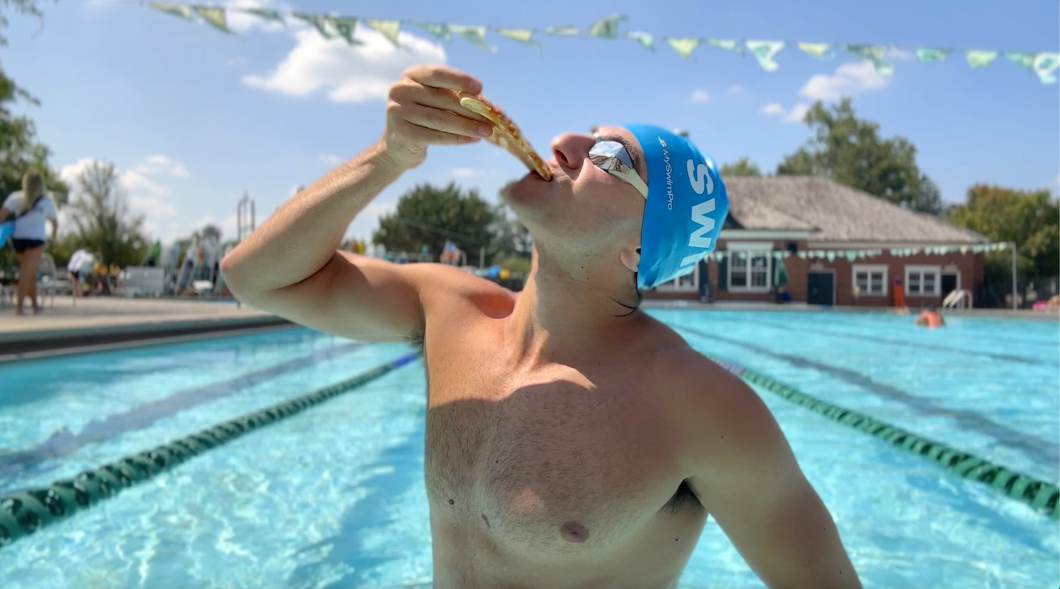 تغذیه شناگران حرفه‌ای