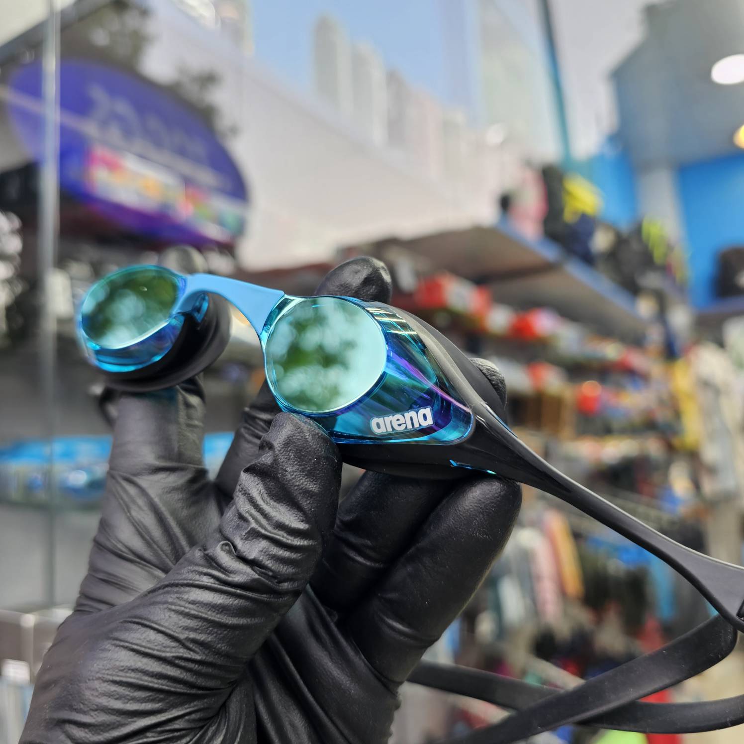 عینک شنای ارنا مدل Cobra Original Swipe Mirror